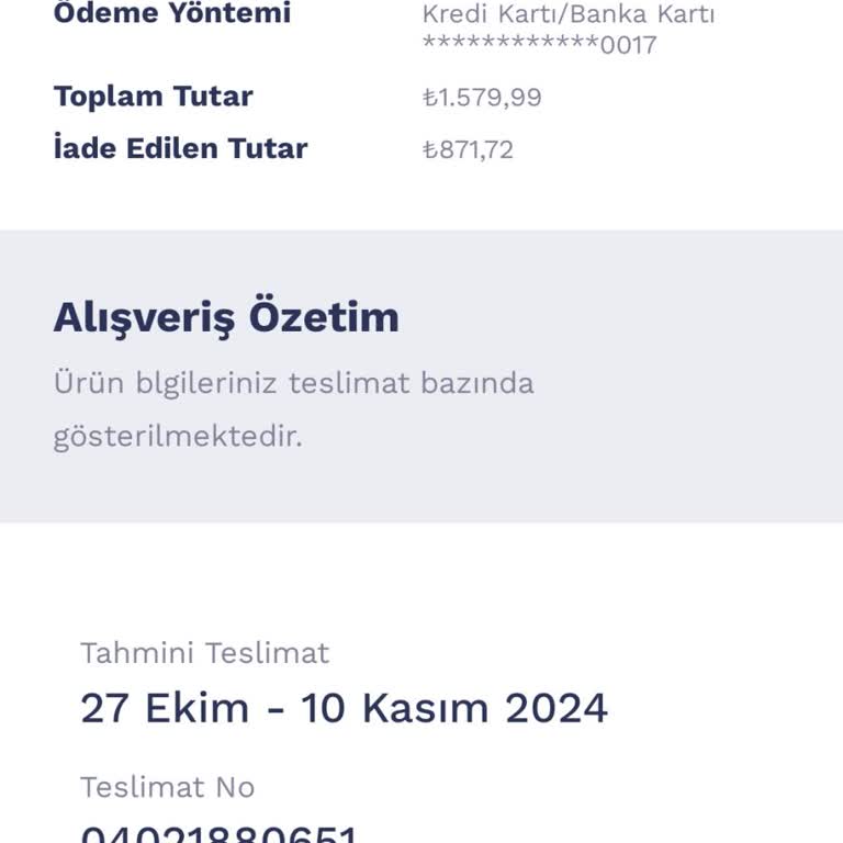 Promosyonlu Pijama Siparişi İptal Sorunu