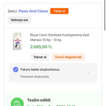 Sahte Kedi Maması Nedeniyle Yaşanan Sağlık Sorunları