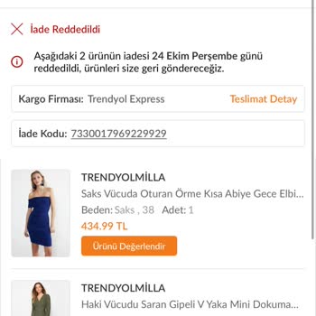 Yanlış İade Süreci Ve Kayıp Ürünler