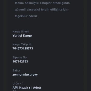 Eksik Ürün Ve İletişimsizlik Sorunu