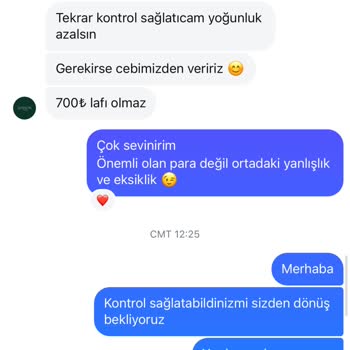 Eksik Ürün Ve İletişimsizlik Sorunu