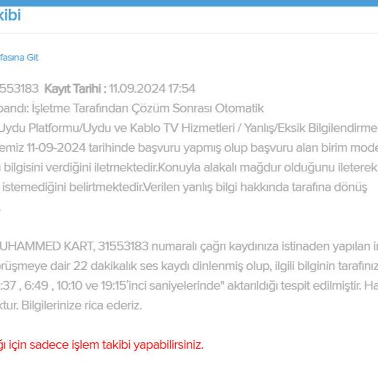 Modem Kurulumunda Yanlış Bilgilendirme Ve Çözüm Eksikliği