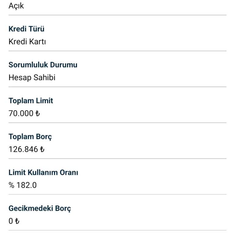 Yanlış Borç Bilgisi: Findeks Raporunda Hata