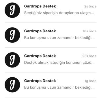Gardrops'ta Sipariş Ve İade Sorunları