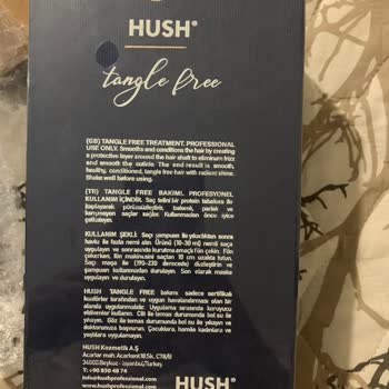 Hush Keratin Ürünün Orijinalliği Ve İade Sorunu