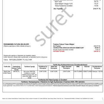 Vodafone Yanımda Ödeme Hatası Ve İletişim Sorunu