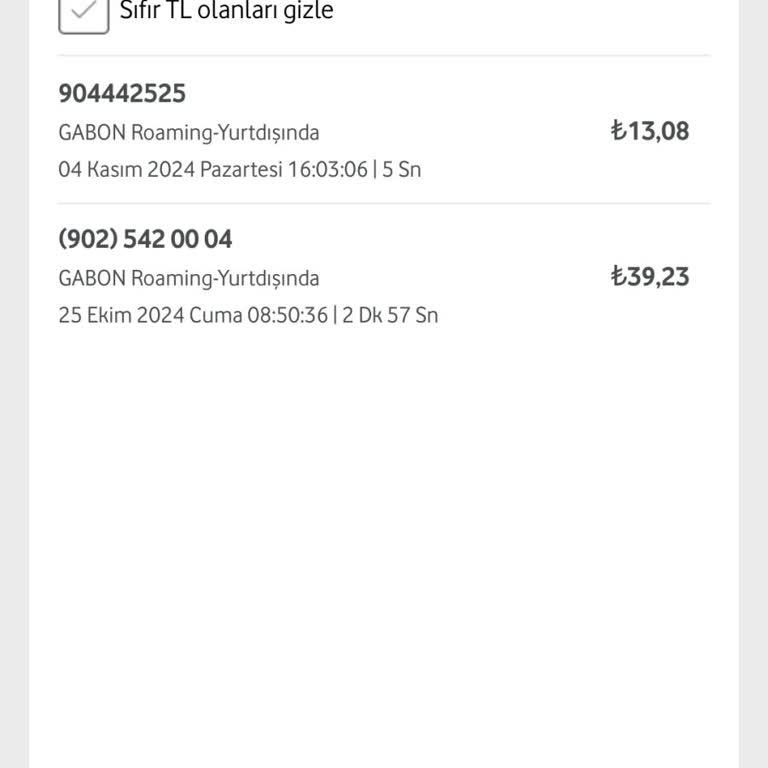 Vodafone'un Arama Ücreti Şoku