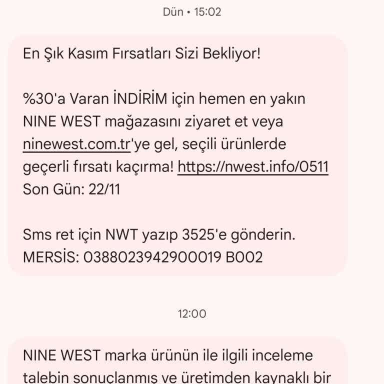 Nine West Botumun İkinci Gününde Soyulması