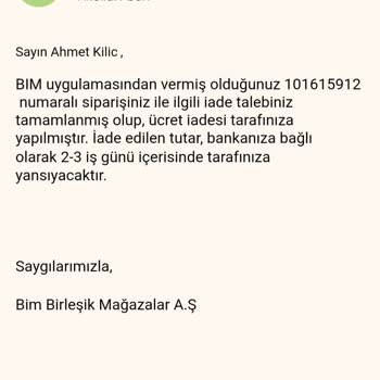 İade Edilmeyen Ücret Ve İlgisiz Müşteri Hizmetleri