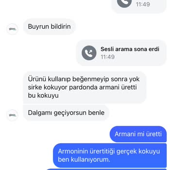 Koku Yerine Sahte Alkollü Su Ve Saygısız Müşteri Hizmetleri