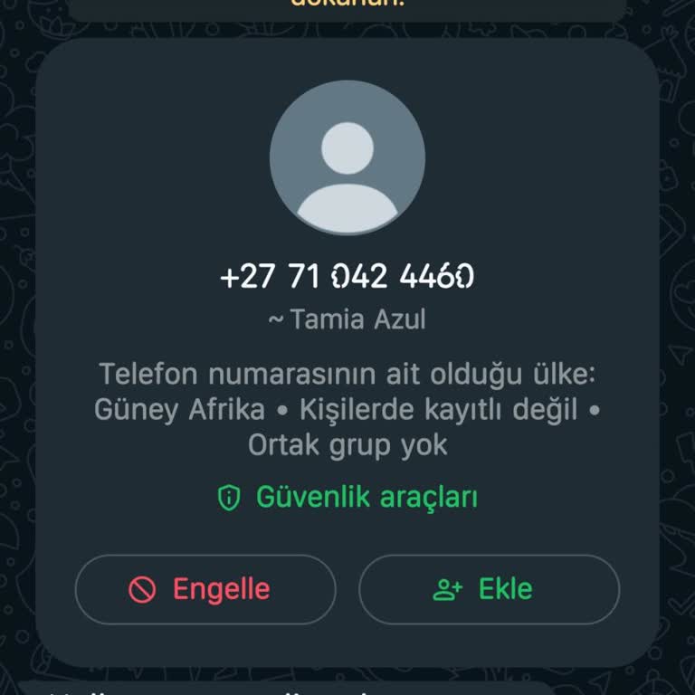 Güney Afrika'dan Gelen Mesaj: Hesap Güvenliğim Tehlikede Mi?