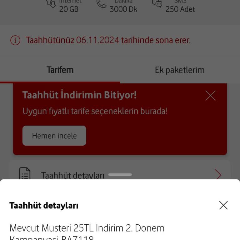 Vodafone'un Belirsiz Ücretlendirme Politikası Müşteriyi Zorluyor