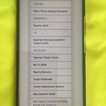 Borusan Lojistik Ve Media Markt İle Sorunlu Teslimat Süreci