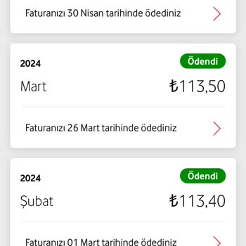 Vodafone Fatura Hatası Ve İade Sorunu