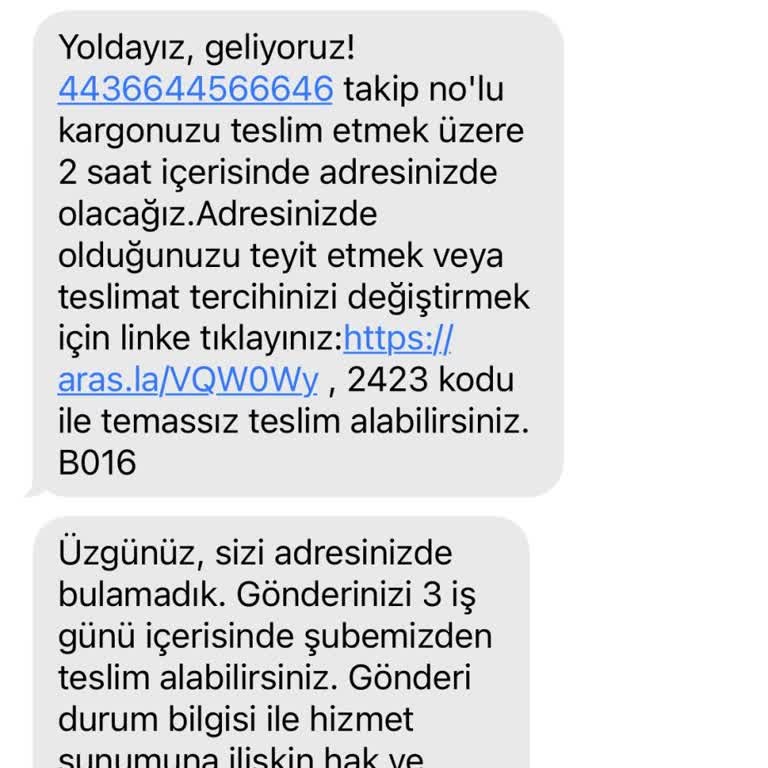 Kargom Evdeyken Teslim Edilmedi, Farklı Bilgiler Veriliyor