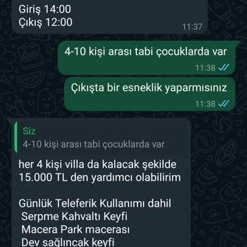Rezervasyon Bilgisi Eksikliği Ve Hayal Kırıklığı