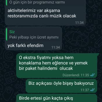 Rezervasyon Bilgisi Eksikliği Ve Hayal Kırıklığı