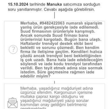 Trendyol Ve Manuka Arasında Kaybolan İade Süreci