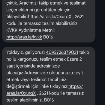 Aras Kargo'nun Sürekli Ertelenen Teslimat Sorunu