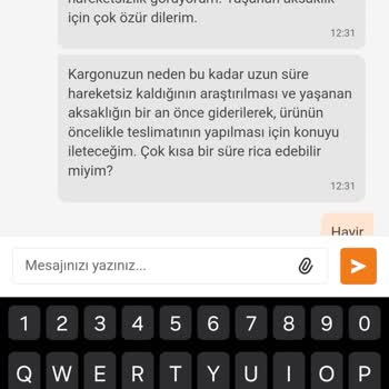 Trendyol'dan Alınan Oje Siparişi Teslim Edilemiyor