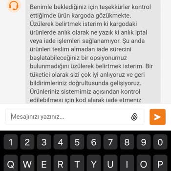 Trendyol'dan Alınan Oje Siparişi Teslim Edilemiyor