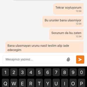 Trendyol'dan Alınan Oje Siparişi Teslim Edilemiyor