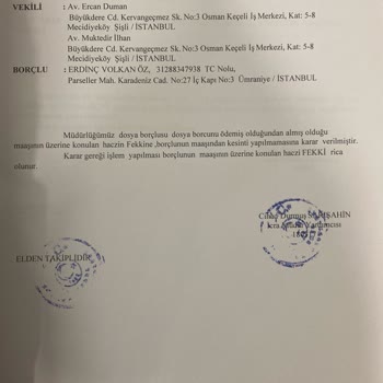 Ödenmiş Borcun Fazladan Tahsilatı Hakkında Şikayet