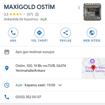Maxigold Kuyumculuk OSTİM Şubesi'nde Altın Fiyatları Tutarsızlığı