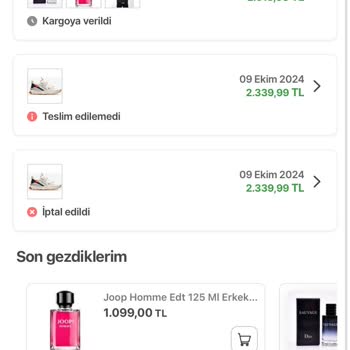 Teslim Edilemeyen Siparişler Ve İletişim Sorunları