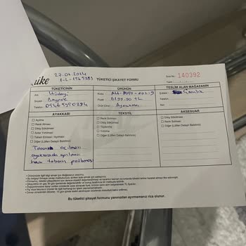 Üç Aylık Ayakkabının Altı Koptu: Mağduriyetimin Giderilmesini İstiyorum