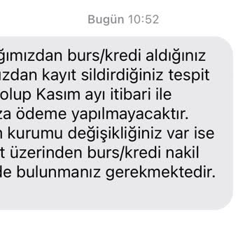 KYK Kredisi Nakil Sorunu Ve İptal Mesajı Şoku