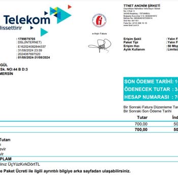 Fatura Şoku: Türk Telekom'dan Beklenmedik Zam!