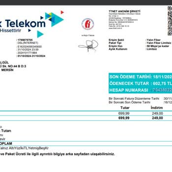 Fatura Şoku: Türk Telekom'dan Beklenmedik Zam!