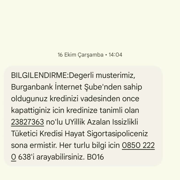Erken Kapatılan Kredinin Sigorta Prim İadesi Sorunu