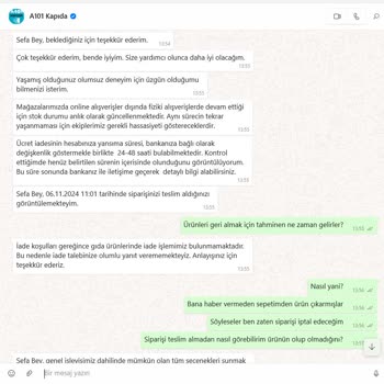 Eksik Ürün Bildirimi Ve İletişim Eksikliği Sorunu