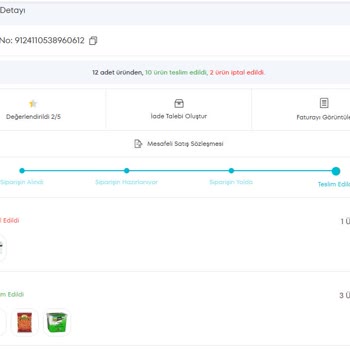 Eksik Ürün Bildirimi Ve İletişim Eksikliği Sorunu