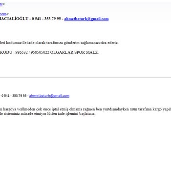 İade Ücreti Gecikmesi Ve Yanıltıcı Bilgilendirme