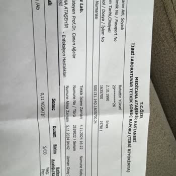 Onaysız Yapılan Test Ücretine İtiraz