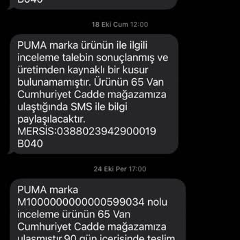 Puma Ayakkabıda Erken Deformasyon Sorunu