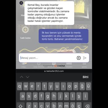 Betosfer'de Hesap Kilitlenmesi Ve Para Kaybı