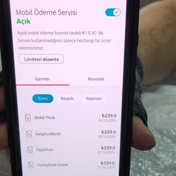 Mobil Ödeme Sorunu Ve Abonelik Aktivasyonu