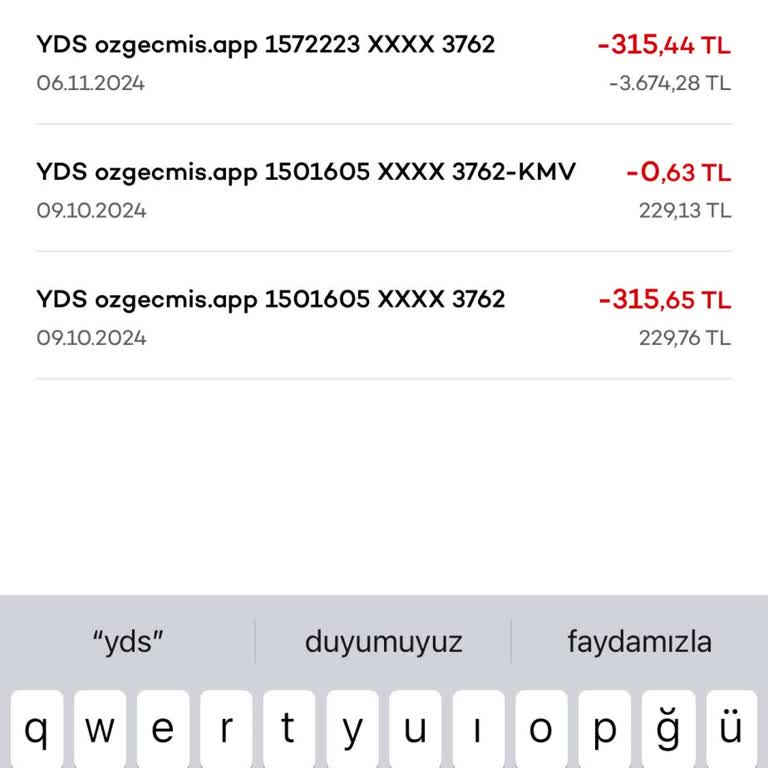 Kullanmadığım Hizmet İçin Ücret Kesintisi