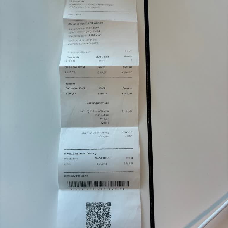 Viyana Alışverişlerimde Vergi İadesi Sorunu