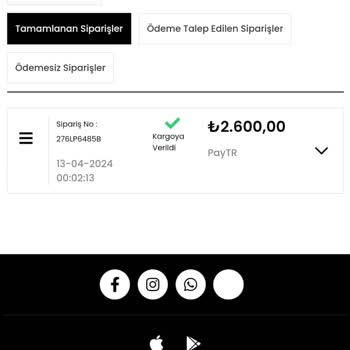 Sipariş Verilen Ürünler Hâlâ Teslim Edilmedi