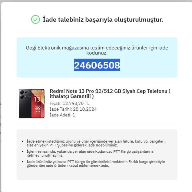 Epttavm'den Aldığım Telefonla Mağduriyet Yaşıyorum!