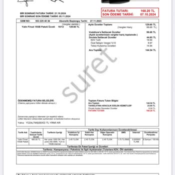 Vodafone Fatura Hatası Ve Ulaşılmaz Müşteri Hizmeti