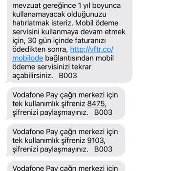 Vodafone Fatura Hatası Ve Ulaşılmaz Müşteri Hizmeti