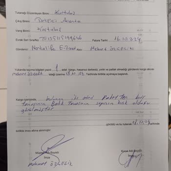 Taçev'den Aldığım Ürünlerin İadesi Ve İletişim Sorunları