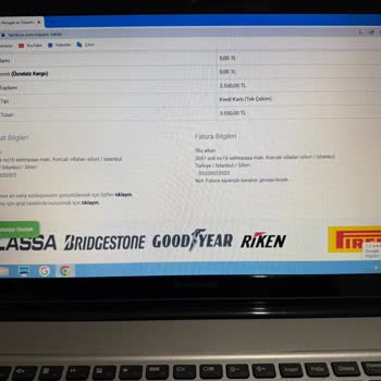 Lastik Siparişim Hâlâ Ulaşmadı