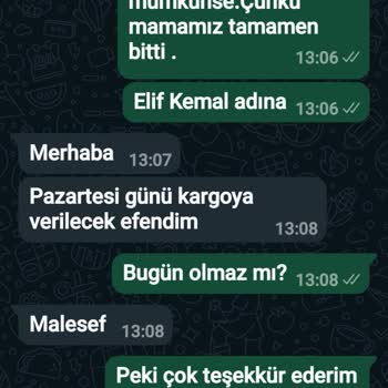 Kedi Maması Siparişimde Gecikme Ve İletişim Sorunları